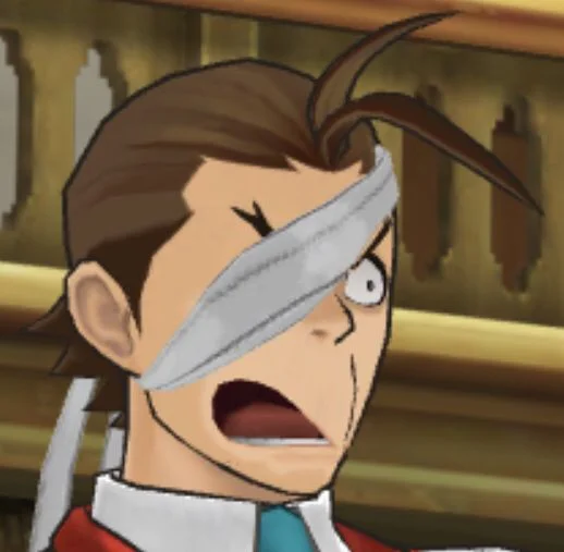 ace attorney cursed images