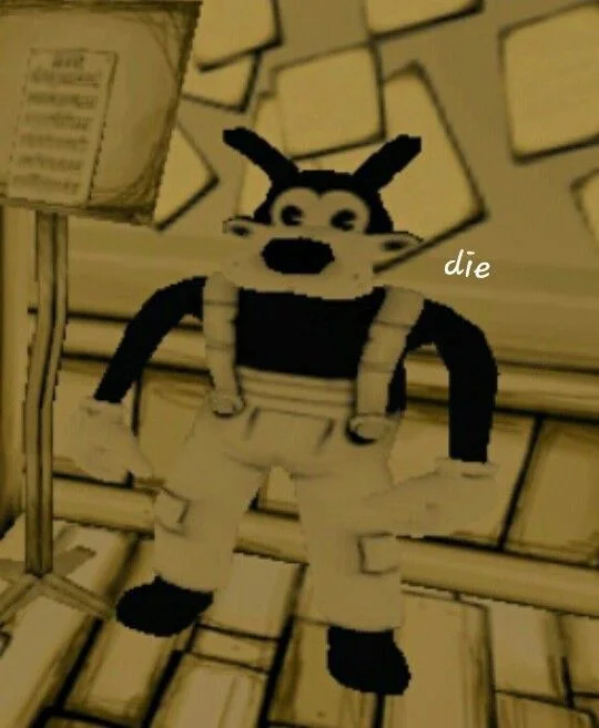 bendy cursed images