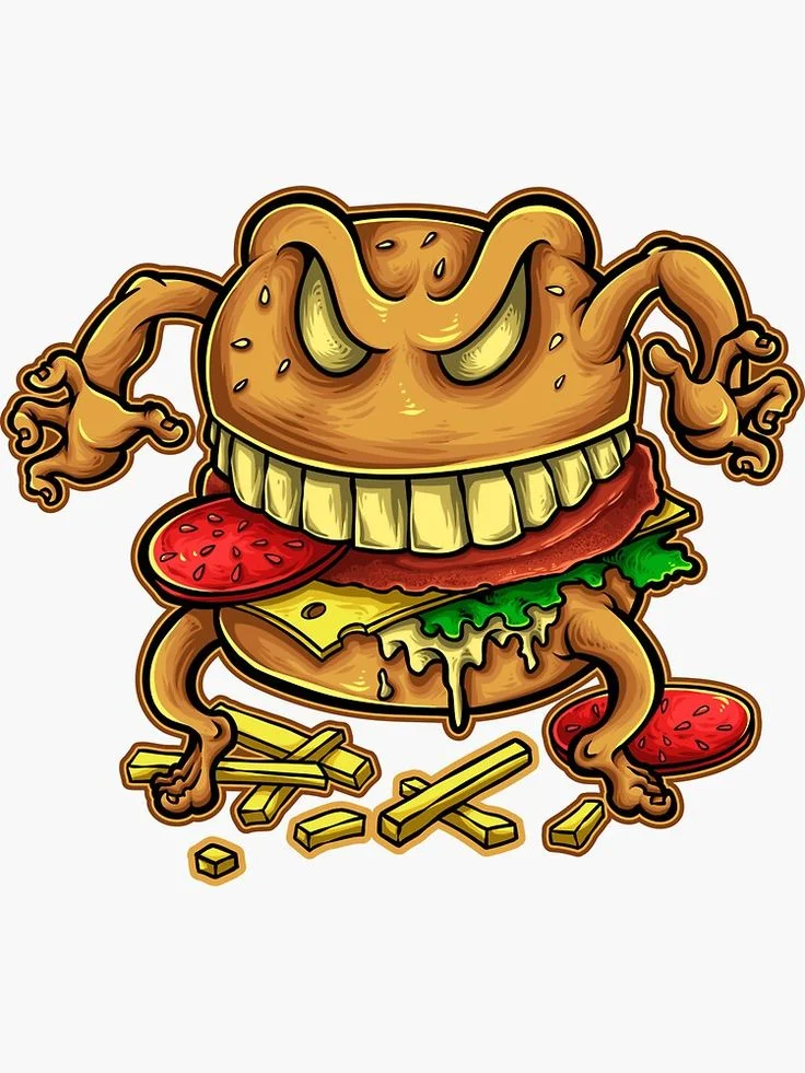cursed burger images