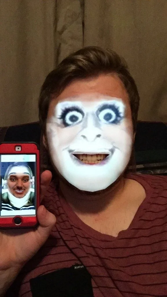 cursed face swap images