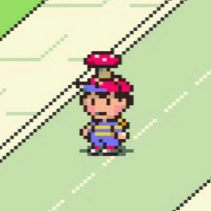 cursed images with earthbound music